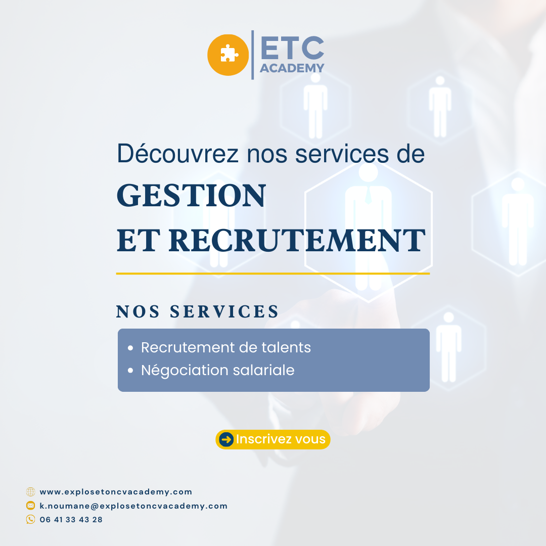 GESTION ET RECRUTEMENT