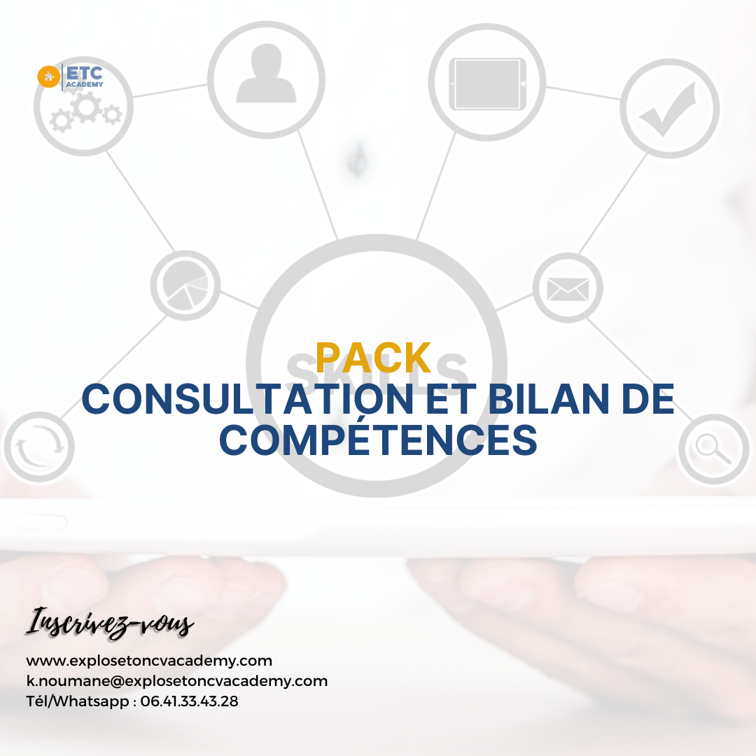Coaching Carrière : Bilan de Compétences & Orientation – 1h