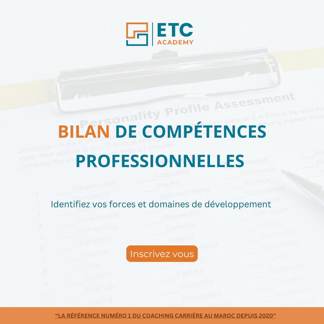 Coaching Carrière : Bilan de Compétences & Orientation