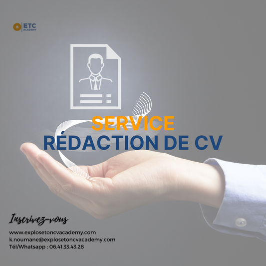 Service de Rédaction de CV (Personnalisé)