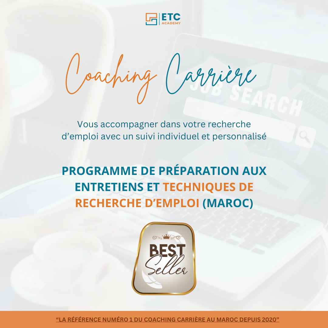BEST-SELLER (Suivi individuel)(Programme ÉLITE) : Le Programme Qui Vous Ouvre les Portes de l’Emploi : Suivi Personnalisé et Préparation Complète !