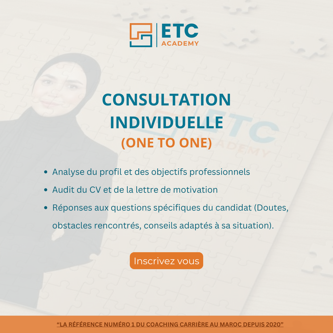 Consultation Individuelle en Coaching Carrière - (60min)