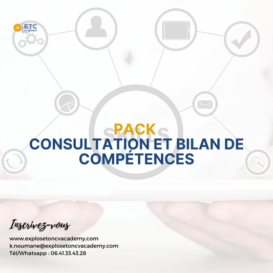 Consultation 1 Heure + Bilan de Compétences